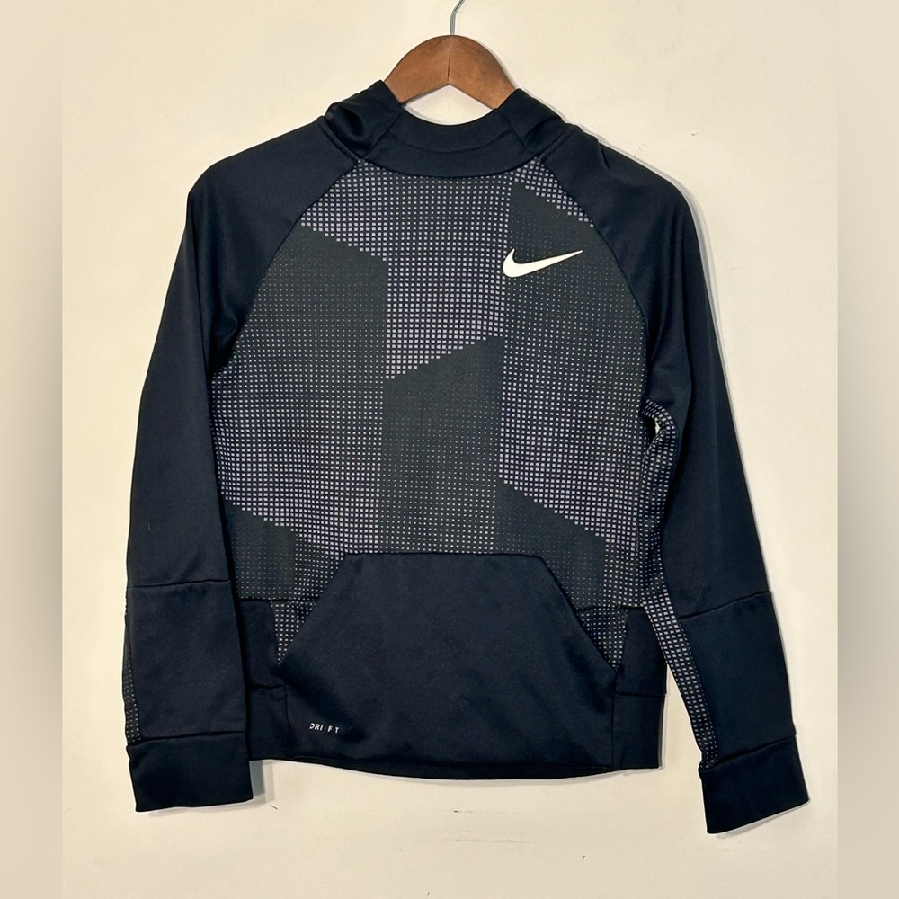 Nike Dri-FIT Black Graphic Hoodie XL